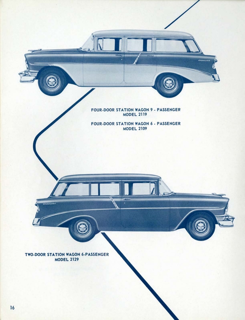 1956 Chevrolet Engineering Features Brochure Page 21